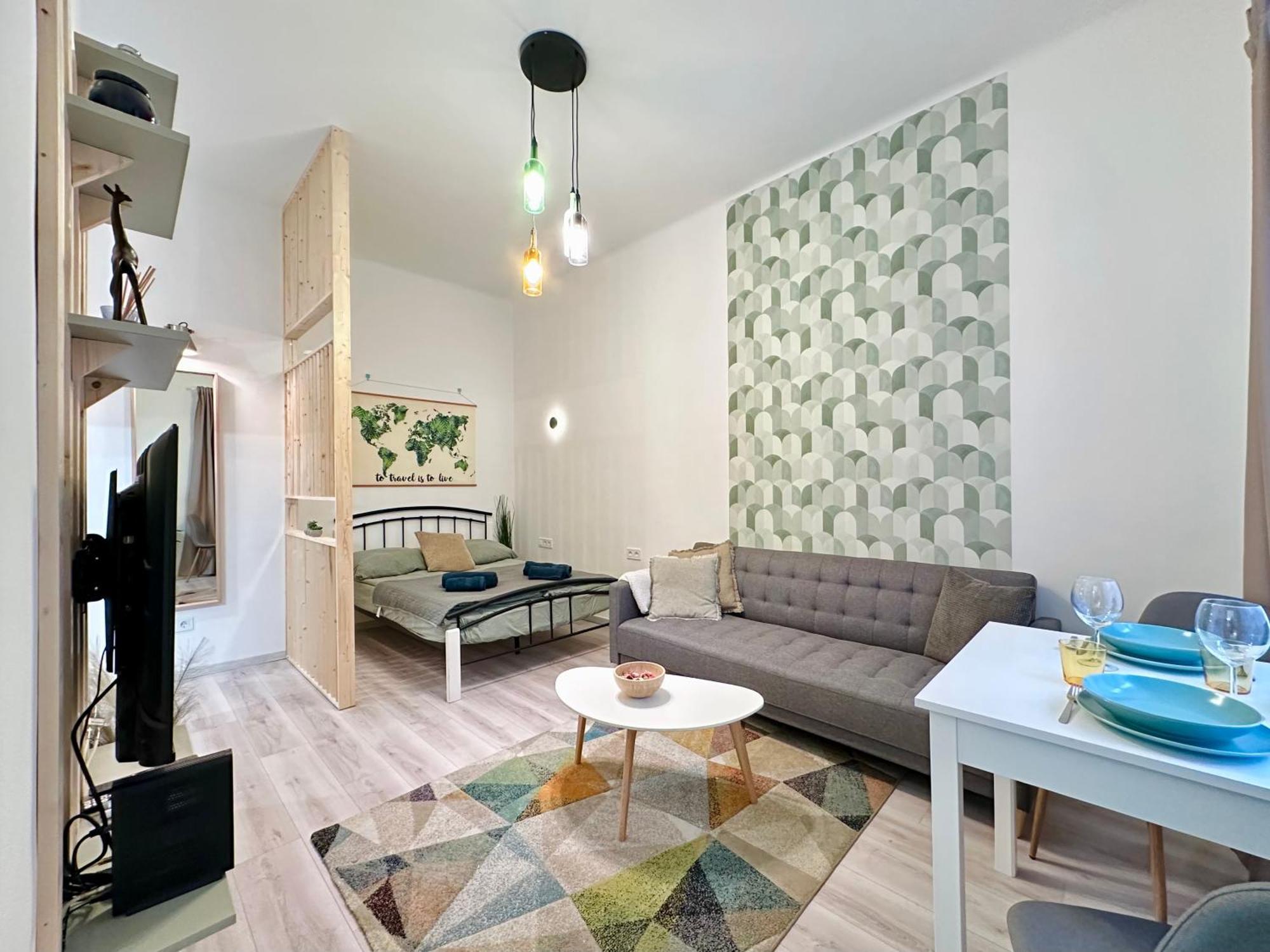 Colorful Condo By The Danube Budapest Exteriör bild